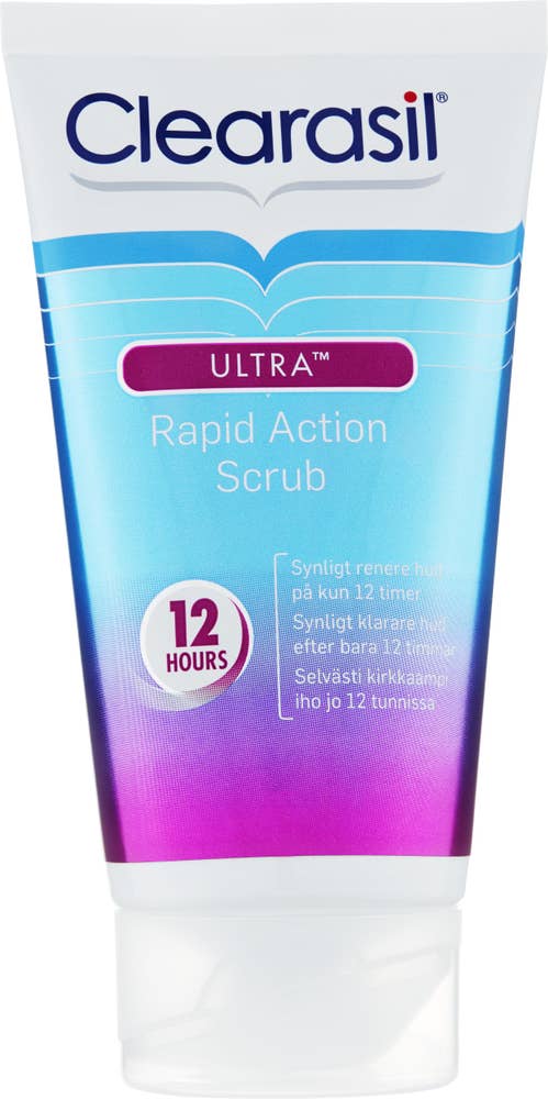Ej sorterad Rapid Action Cream Scrub 12h Clearasil