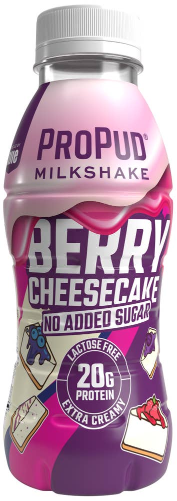 PROPUD Proteinmilkshake Berry Cheesecake