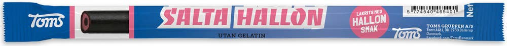 Toms Pingvinstång Salta Hallon