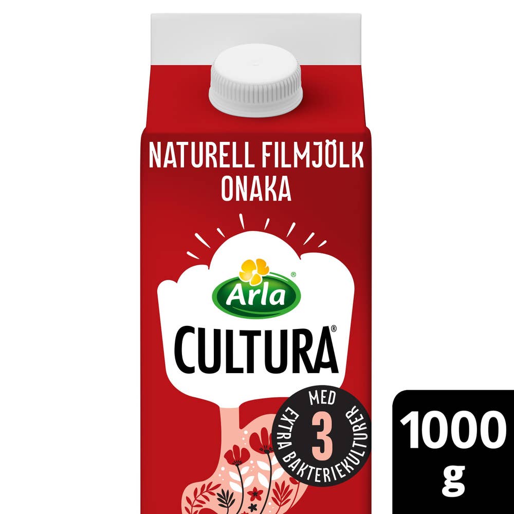 Arla® Cultura® Onaka filmjölk naturell 1,5%