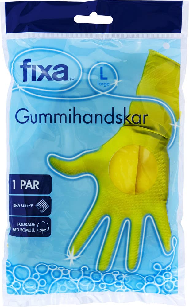 Fixa Gummihandskar Large