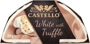 Castello® Vitmögelost med Tryffel 38%