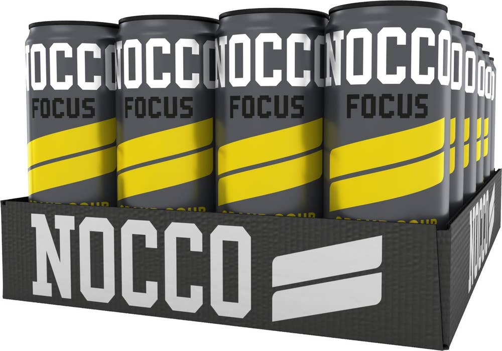 Nocco Energidryck Focus Grand Sour Sockerfri 24-p
