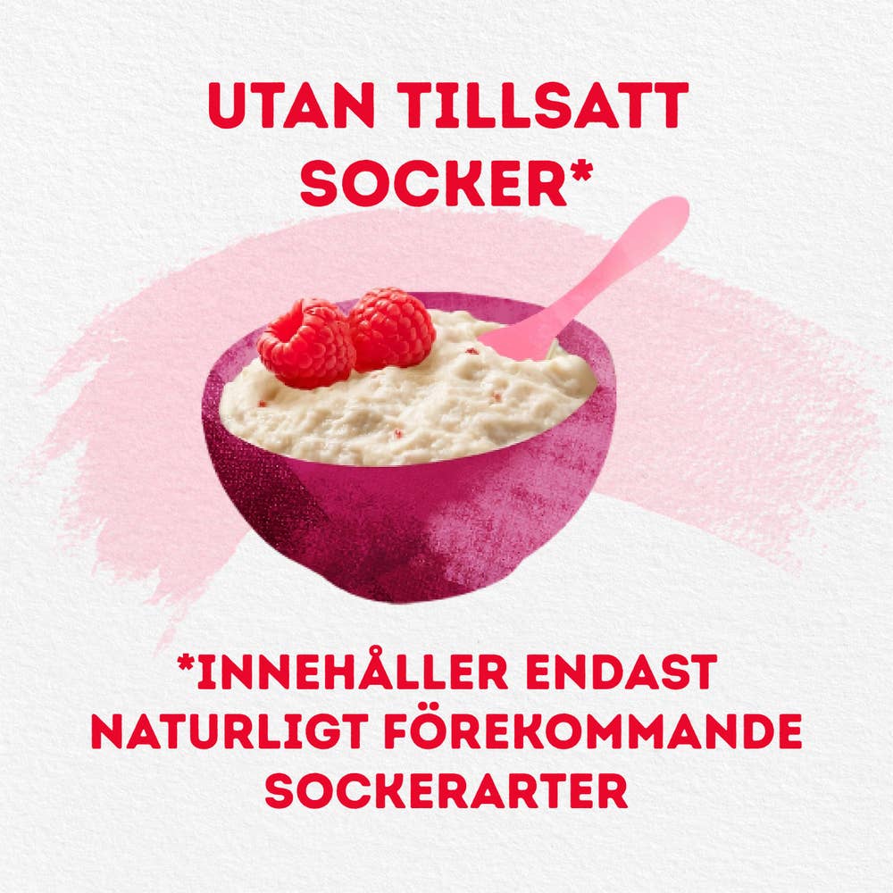 Semper Havregröt Mild & Naturell +6M 16 portioner
