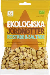 Garant ekologiska Jordnötter Saltade EKO