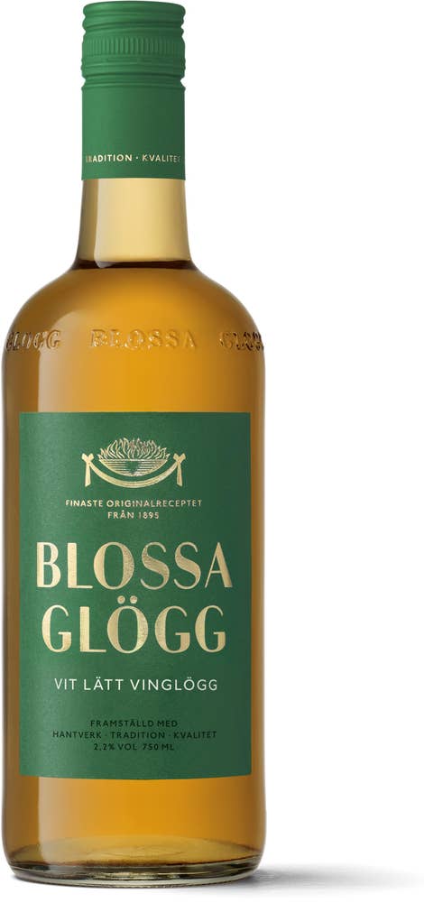 Blossa Lättglögg Vit Blossa