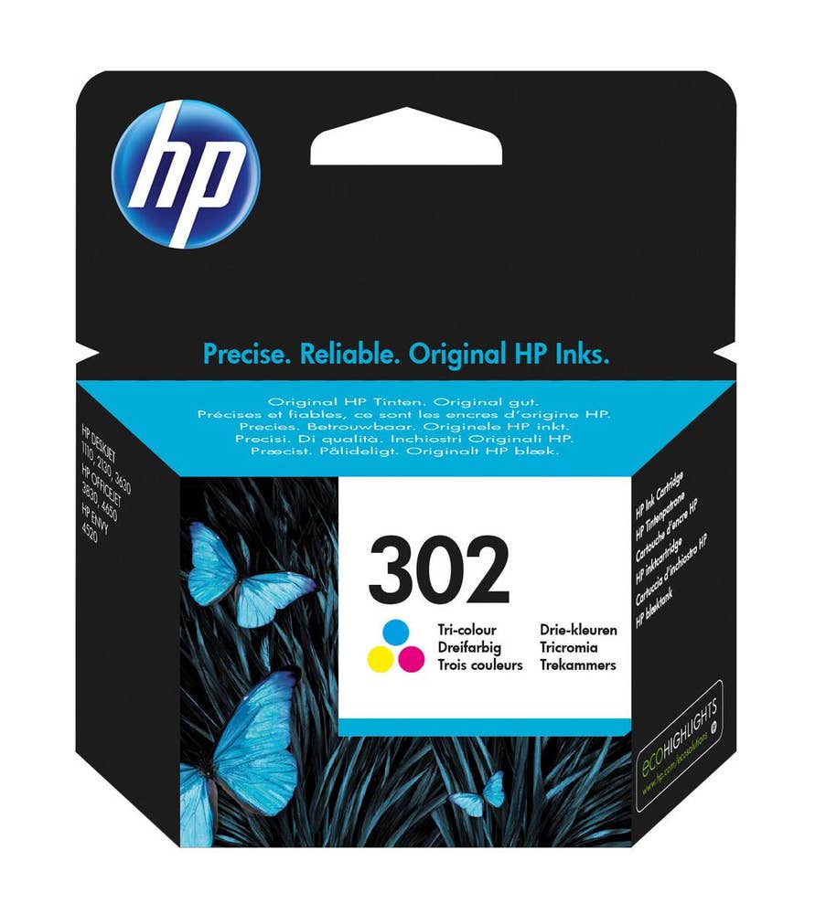 HP ink Bläckpatron HP 302 3 Färger