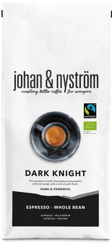 Johan & Nyström Kaffe Dark Knight Espresso Fairtrade