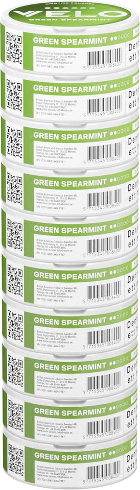 VELO Green Spearmint Stock