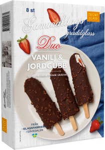 Triumf Glass Glasspinnar Vanilj & Jordgubb