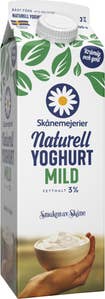 Skånemejerier Mild Naturell Yoghurt 3%