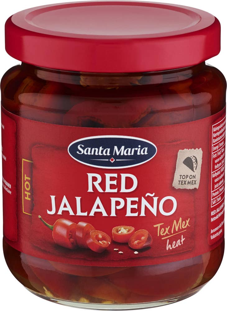 Santa Maria Jalapeno hot red