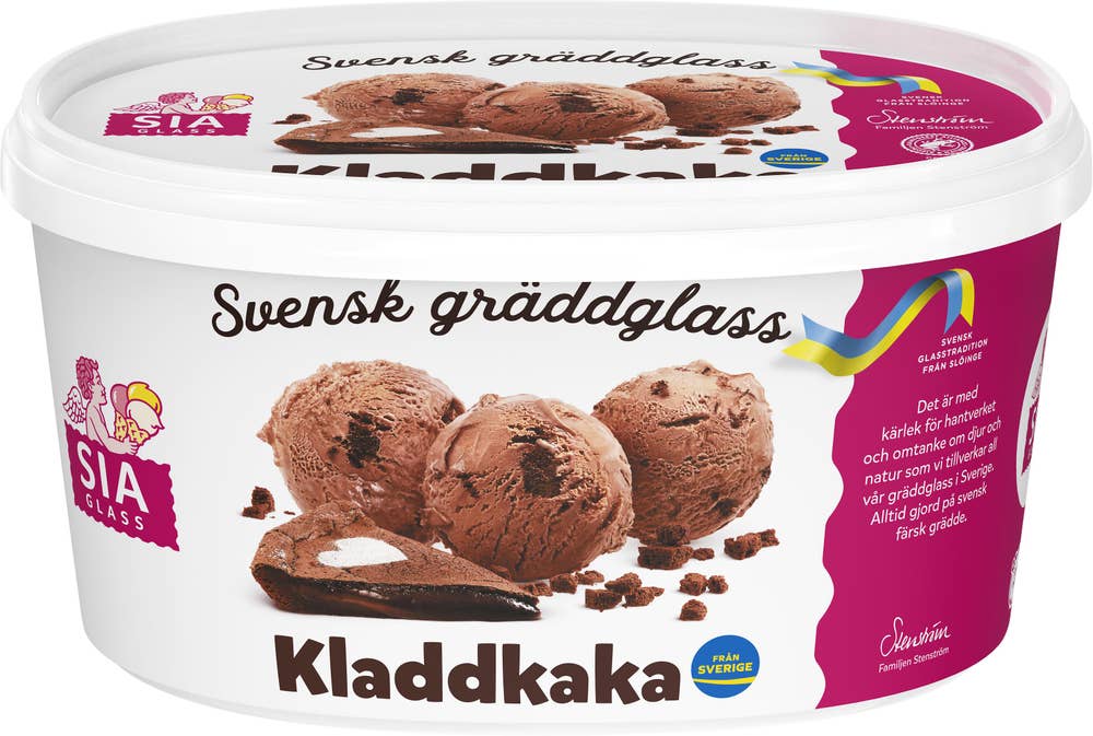 SIA Glass Gräddglass Kladdkaka