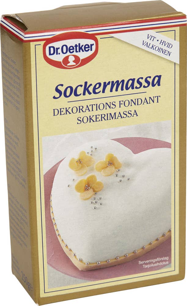 Ej sorterad Sockermassa Dr.Oetker