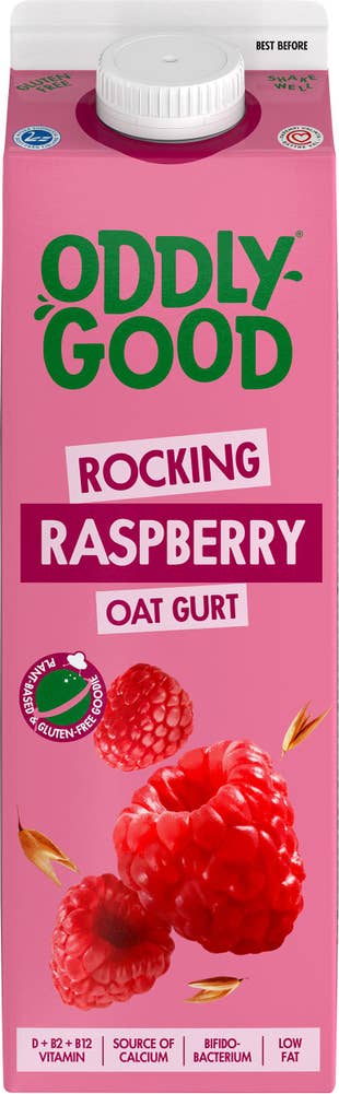 Oddlygood® Havregurt Hallon