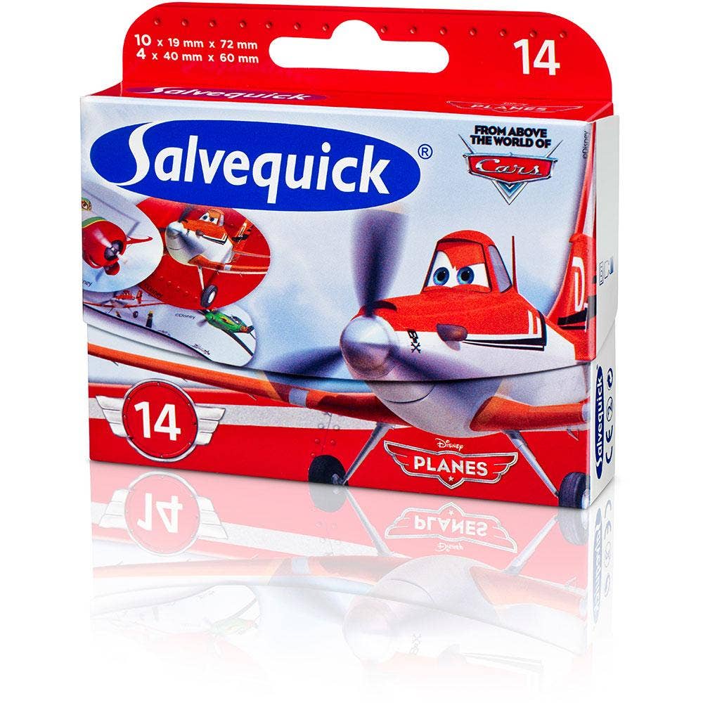 Salvequick Plåster Planes 14-p Salvequick