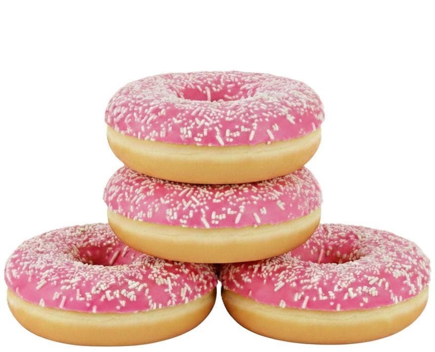 Donut Worry Be Happy Donut Jordgubb