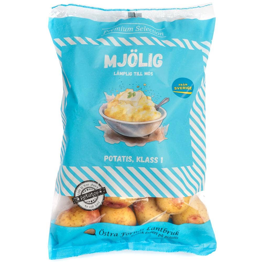 Potatis Mos/Mjölig Klass1 Sverige