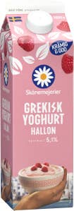 Skånemejerier Grekisk Yoghurt Hallon 5,1%