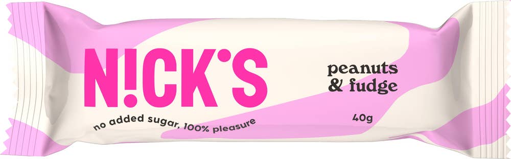 Nick's Chokladbar Peanuts & Fudge