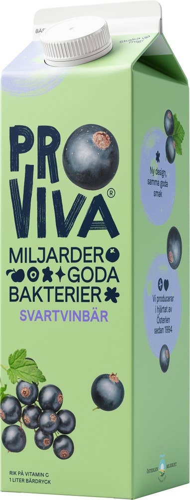 ProViva Fruktdryck Svartvinbär