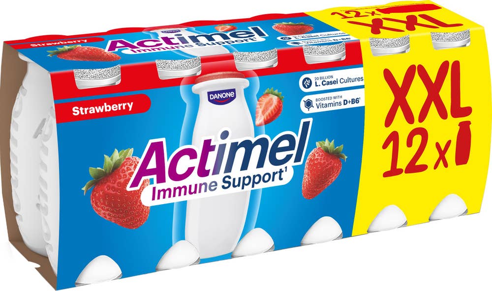 Drickyoghurt Jordgubb 1,5% 12x100g