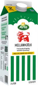 Arla Ko® Mellanmjölk Lång Hållbarhet 1,5%