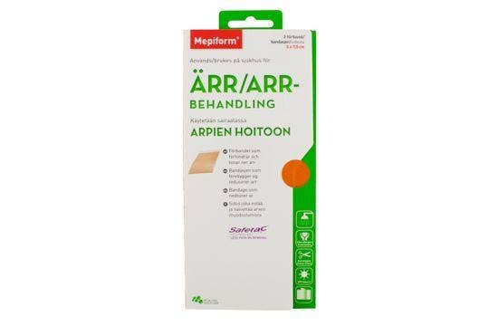 Mepiform Ärrbehandling, Förband, 5x7,5 cm, 2 st