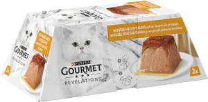 Gourmet Kattmat Mousse Pyramid Kyckling 2x57g