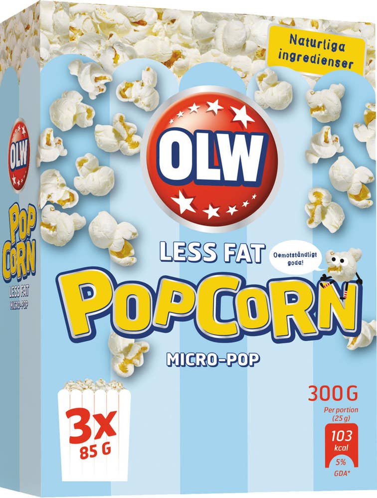 OLW Micropopcorn light 3x Olw