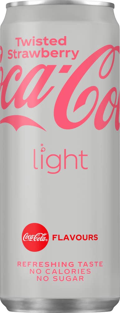 Coca-Cola Light Twisted Strawberry