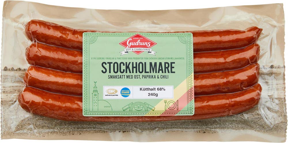 Gudruns Stockholmare Ost & Chilli 4-p