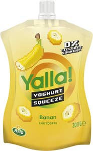 Yalla® Yoghurt Squeeze Banan