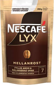 Nescafé Snabbkaffe Lyx Mellanrost