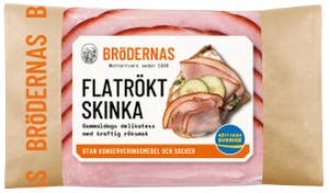 BRÖDERNAS Flatrökt Skinka Skivad