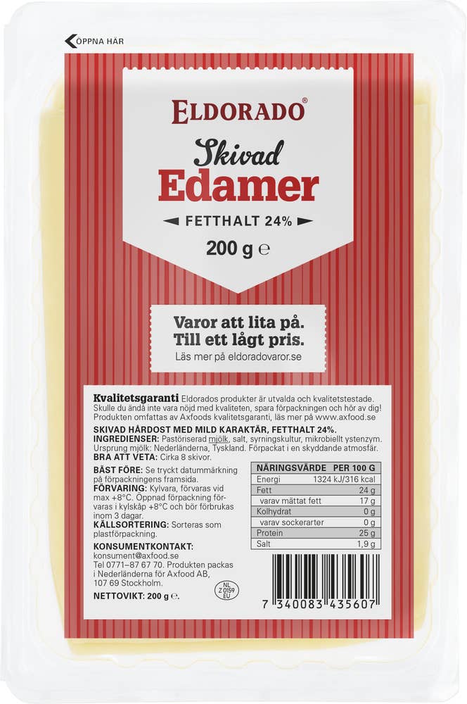 Eldorado Edamer Skivad