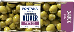 Fontana Oliver Gröna Vitlök 3-p