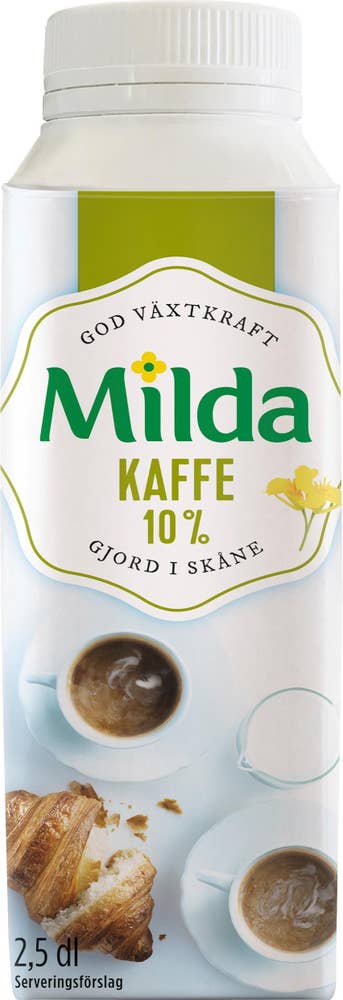 Milda Kaffegrädde 10% 250ml Milda