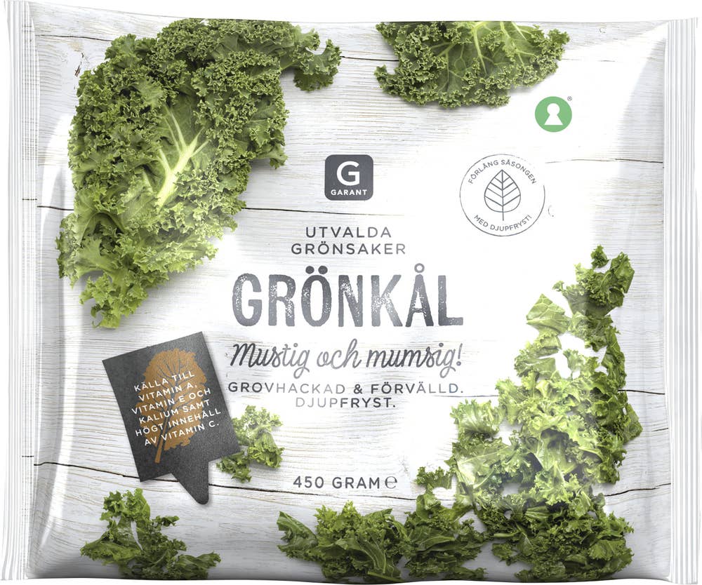 Grönkål Fryst