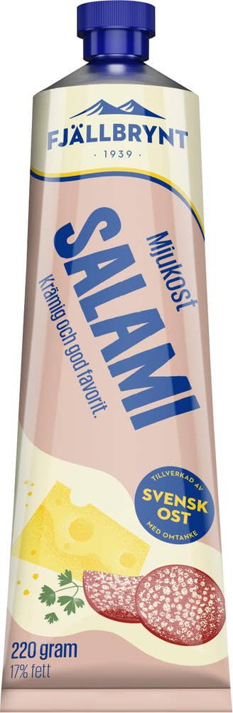 Fjällbrynt Salamiost