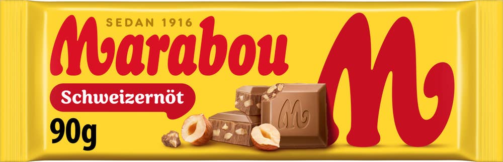 Marabou Mjölkchoklad Schweizernöt