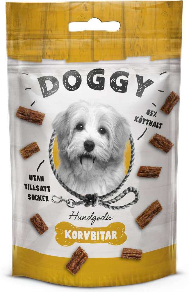 Doggy Hundgodis Korvbitar 5x5g