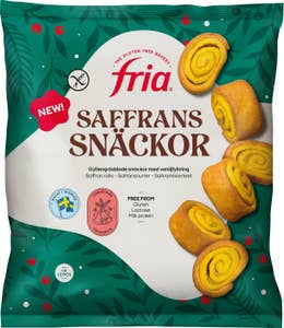 Fria Saffransnäckor Glutenfria Frysta