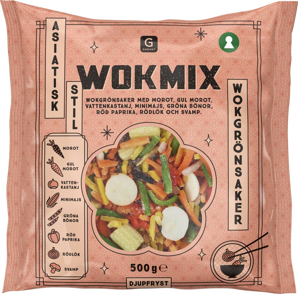Garant Wokmix Asiatisk Fryst