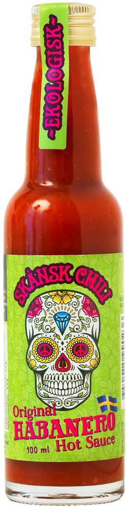 Skånsk Chili Habanero Hot Sauce Original EKO