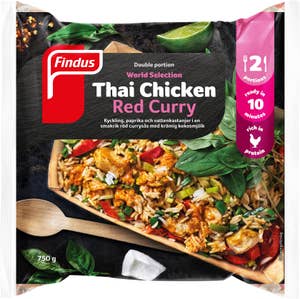 Findus Thai Chicken Red Curry Fryst