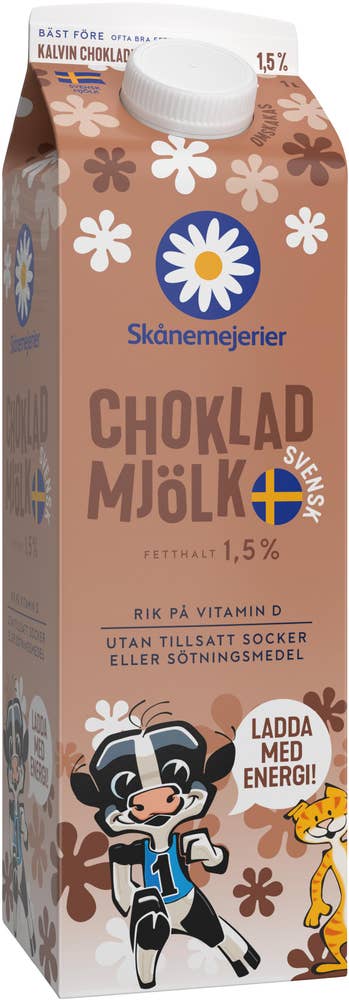 Chokladmjölk Laktosfri Utan tillsatt socker