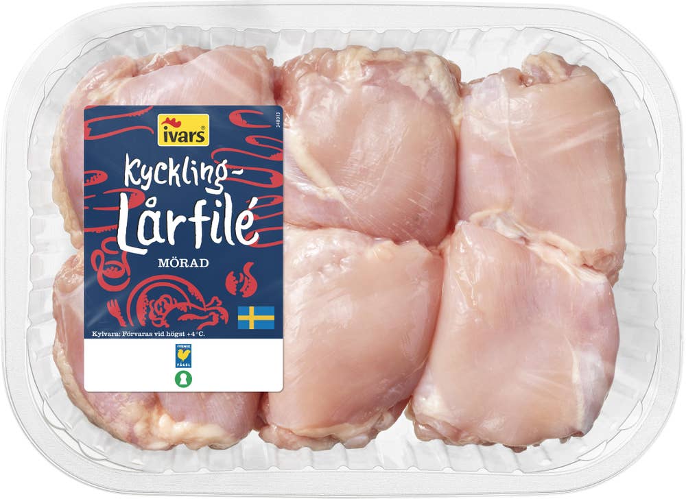 Ivars Kycklinglårfilé Mörad