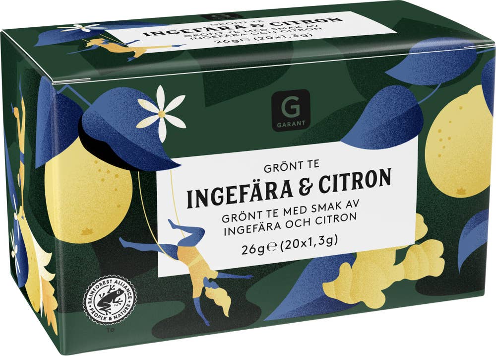 Garant Te Ingefära & Citron