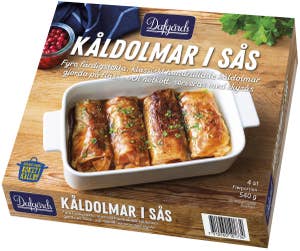 Dafgårds Kåldolmar i Sås Frysta Dafgård